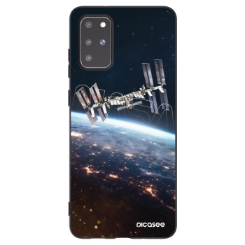 Picasee husă neagră din silicon pentru Samsung Galaxy S20+ G985F - Station