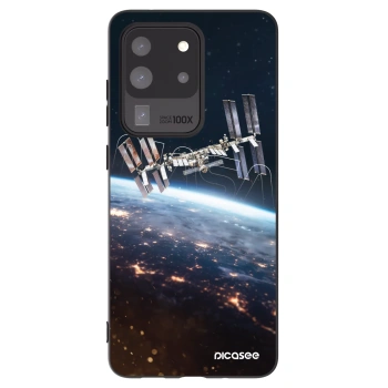 Picasee husă neagră din silicon pentru Samsung Galaxy S20 Ultra 5G G988F - Station