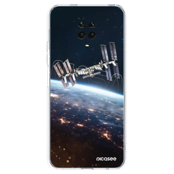 Picasee husă transparentă din silicon pentru Xiaomi Redmi Note 9 Pro - Station