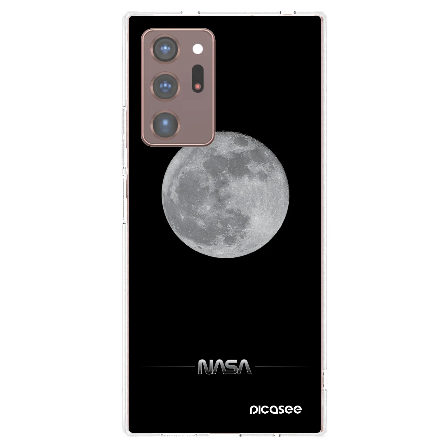 Picasee husă transparentă din silicon pentru Samsung Galaxy Note 20 Ultra - Moon Minimal