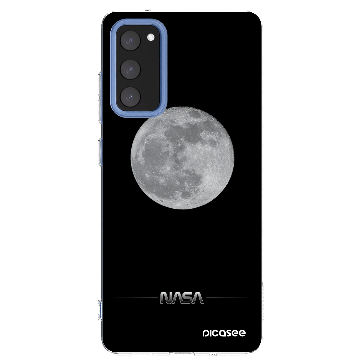 Picasee husă transparentă din silicon pentru Samsung Galaxy S20 FE - Moon Minimal