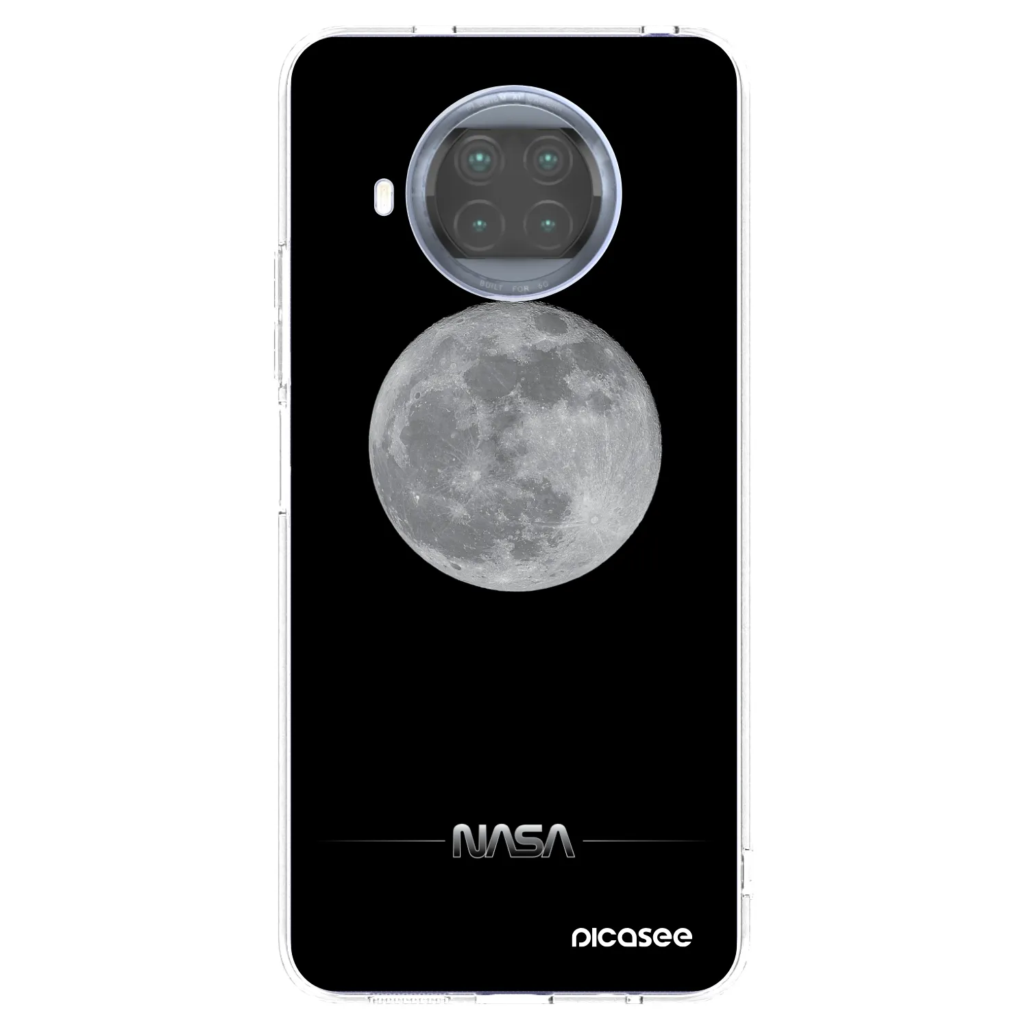 Picasee husă transparentă din silicon pentru Xiaomi Mi 10T Lite - Moon Minimal