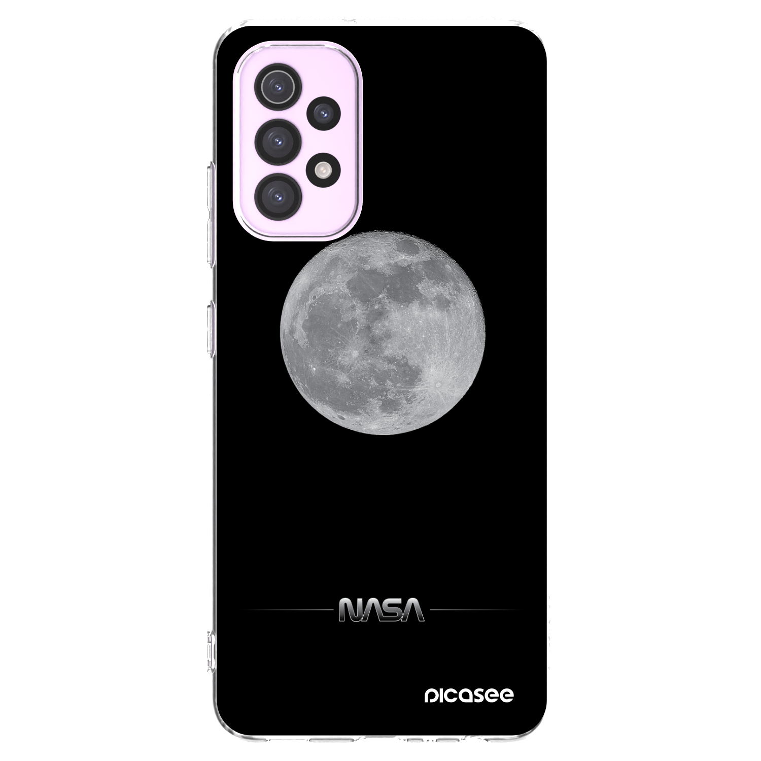 Picasee husă transparentă din silicon pentru Samsung Galaxy A32 5G A326B - Moon Minimal