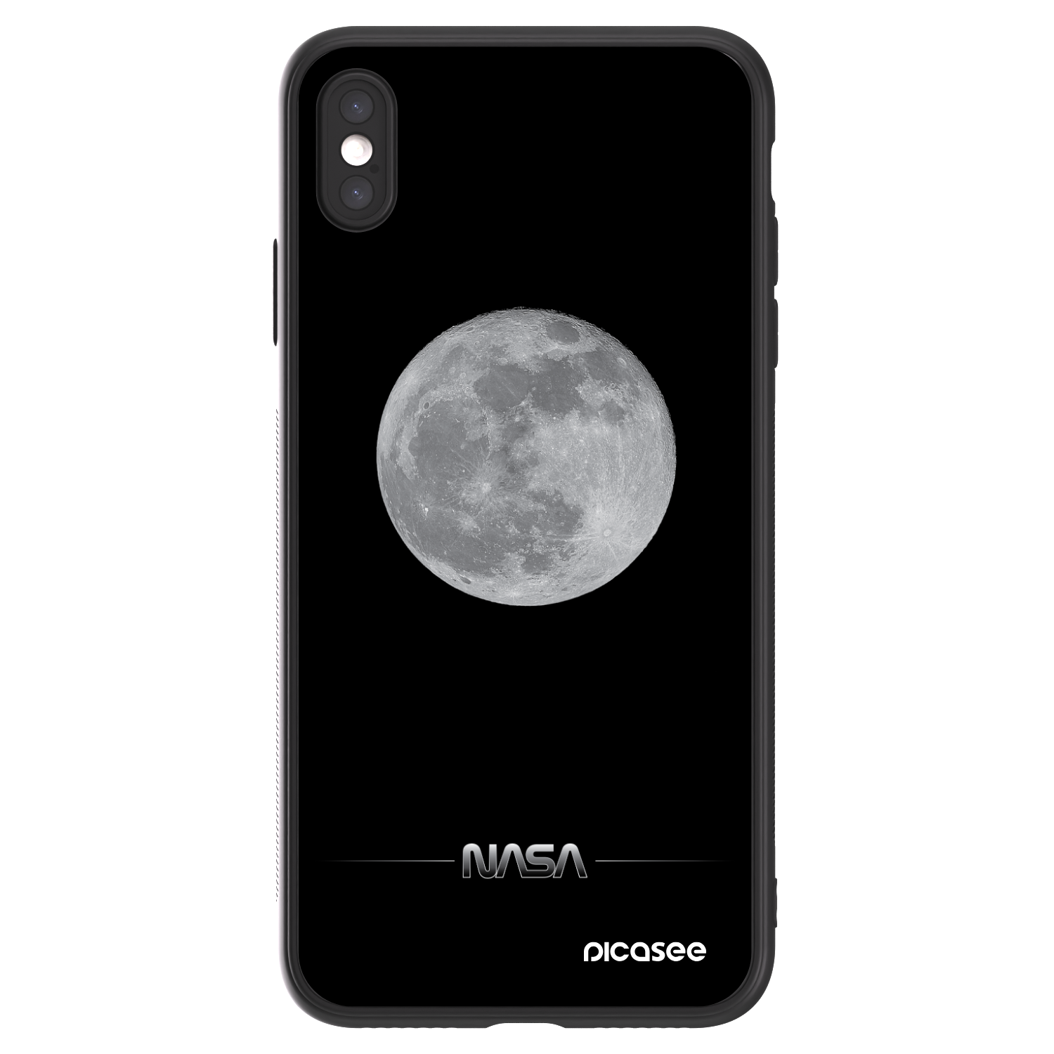 Picasee ULTIMATE CASE pentru Apple iPhone XS Max - Moon Minimal