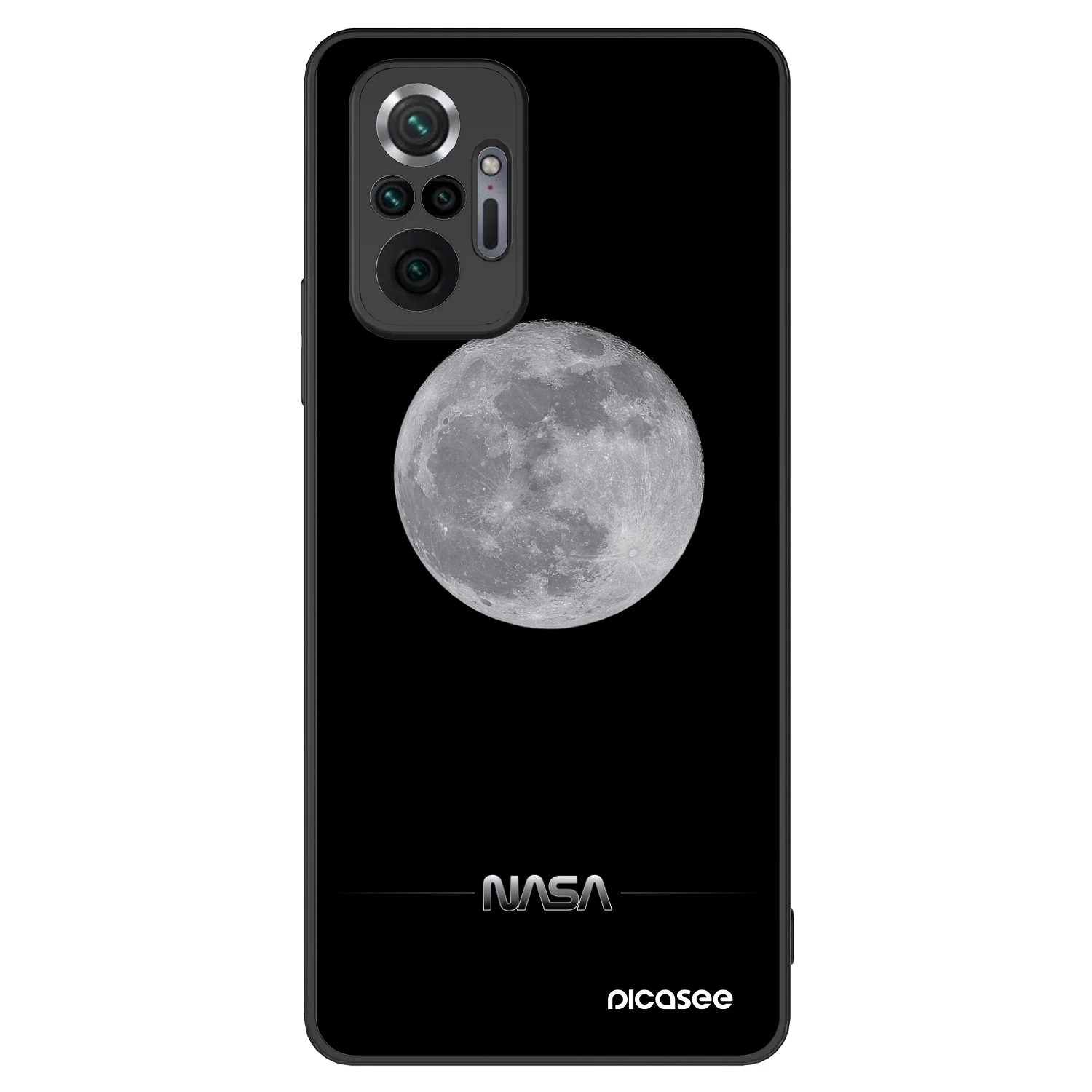 Picasee ULTIMATE CASE pentru Xiaomi Redmi Note 10 Pro - Moon Minimal