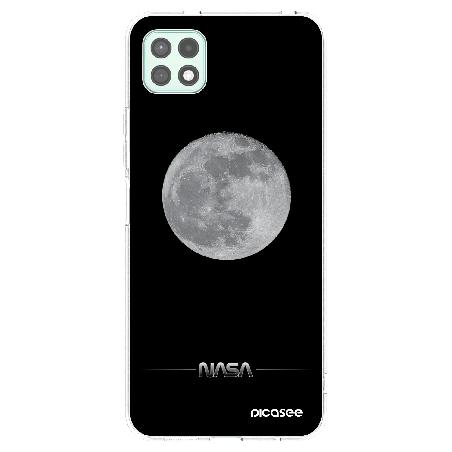 Picasee husă transparentă din silicon pentru Samsung Galaxy A22 A226B 5G - Moon Minimal