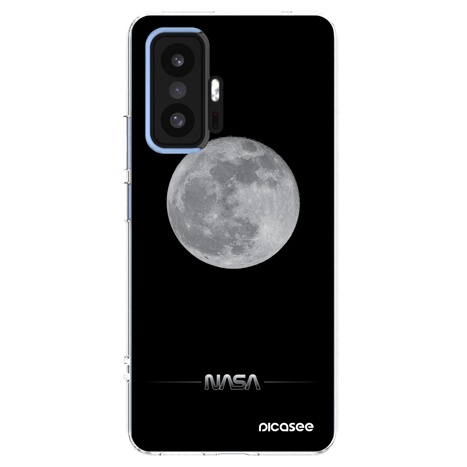 Picasee husă transparentă din silicon pentru Xiaomi 11T Pro - Moon Minimal