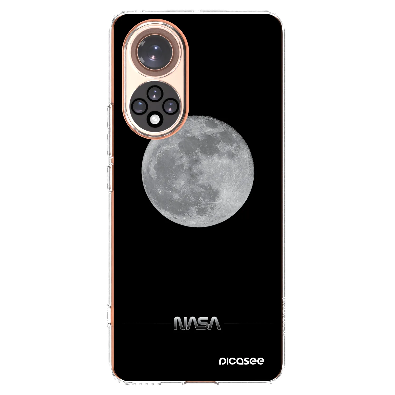 Picasee husă transparentă din silicon pentru Honor 50 5G - Moon Minimal
