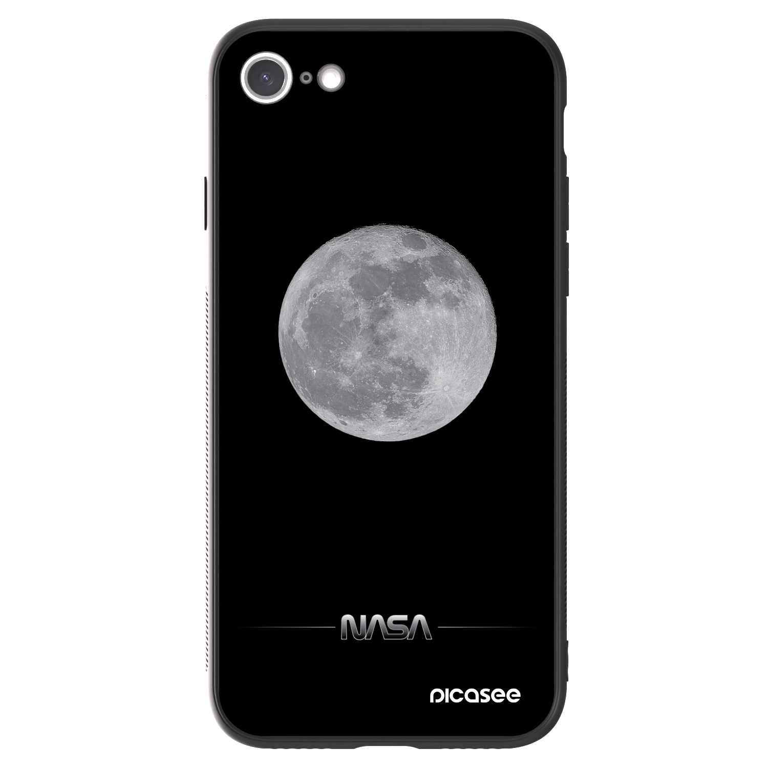 Picasee ULTIMATE CASE pentru Apple iPhone SE 2022 - Moon Minimal