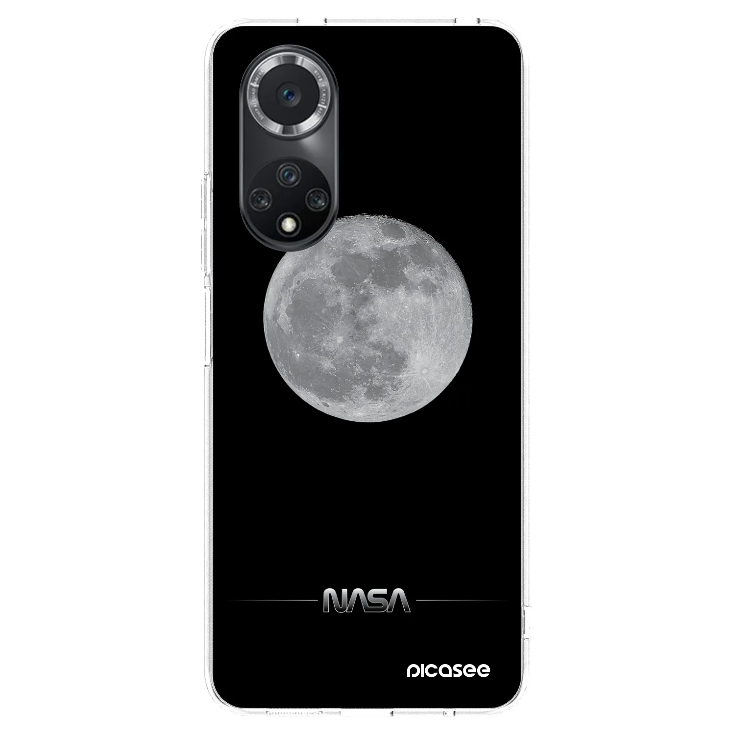 Picasee husă transparentă din silicon pentru Huawei Nova 9 SE - Moon Minimal