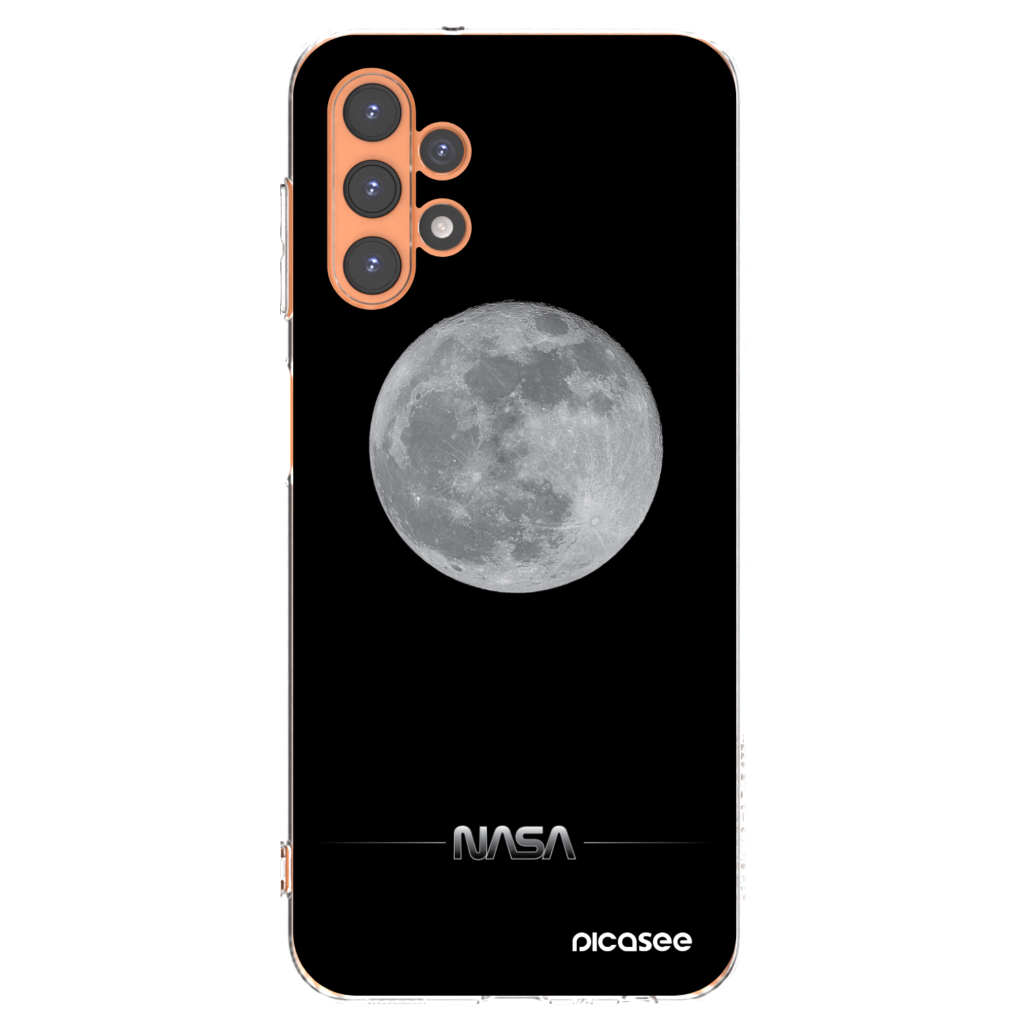 Picasee husă transparentă din silicon pentru Samsung Galaxy A13 4G A135 - Moon Minimal