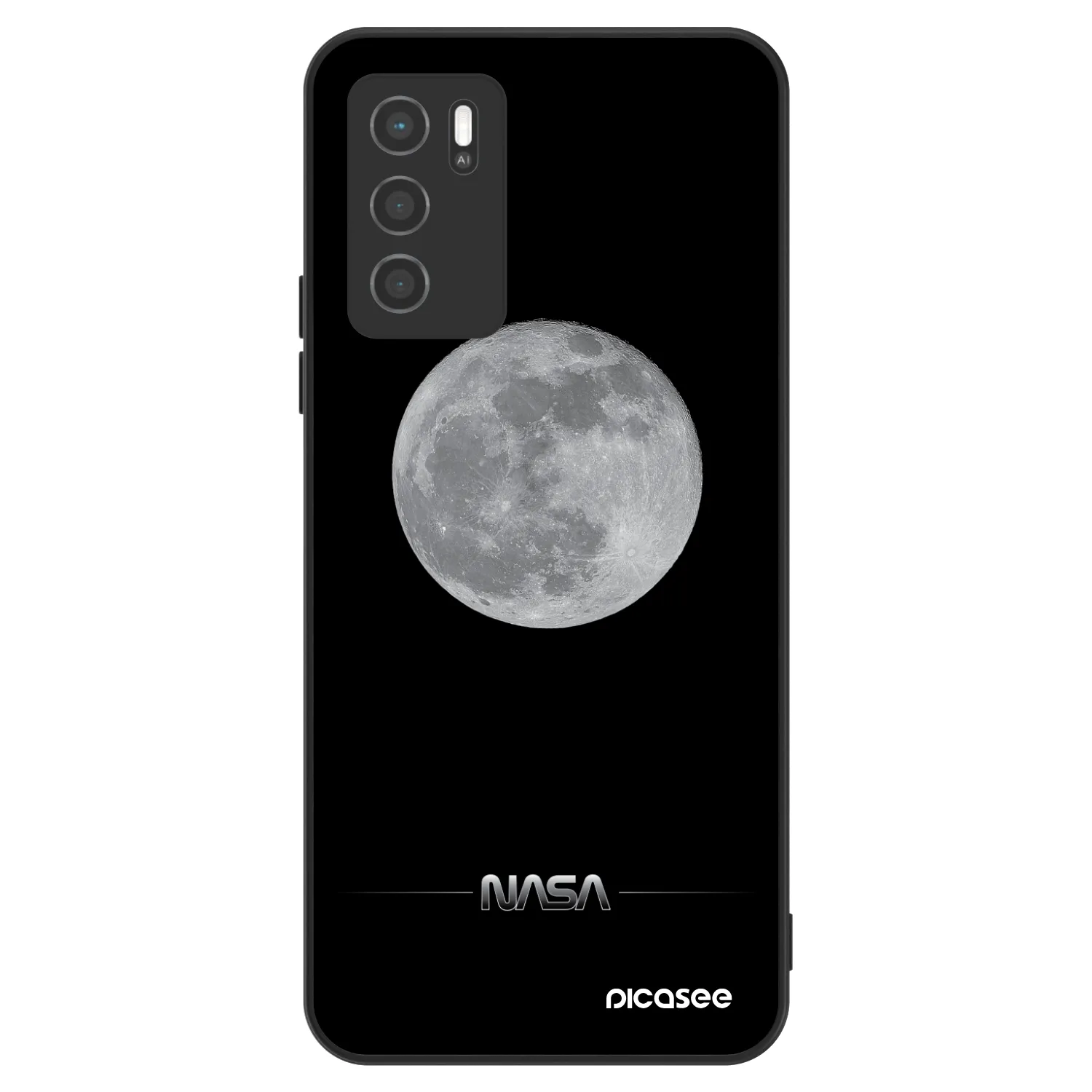 Picasee ULTIMATE CASE pentru OPPO A16 - Moon Minimal