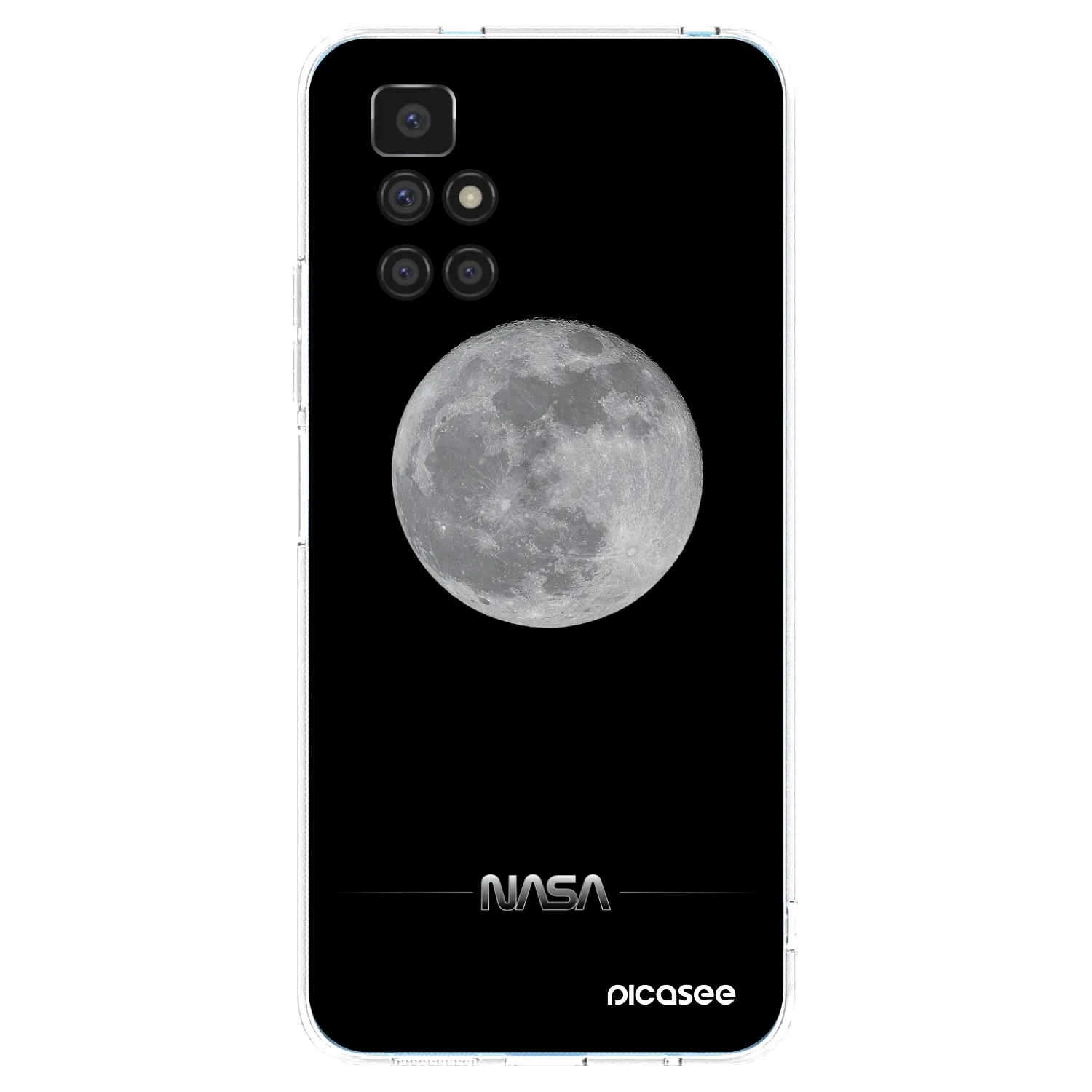 Picasee husă transparentă din silicon pentru Xiaomi Redmi 10 (2022) - Moon Minimal