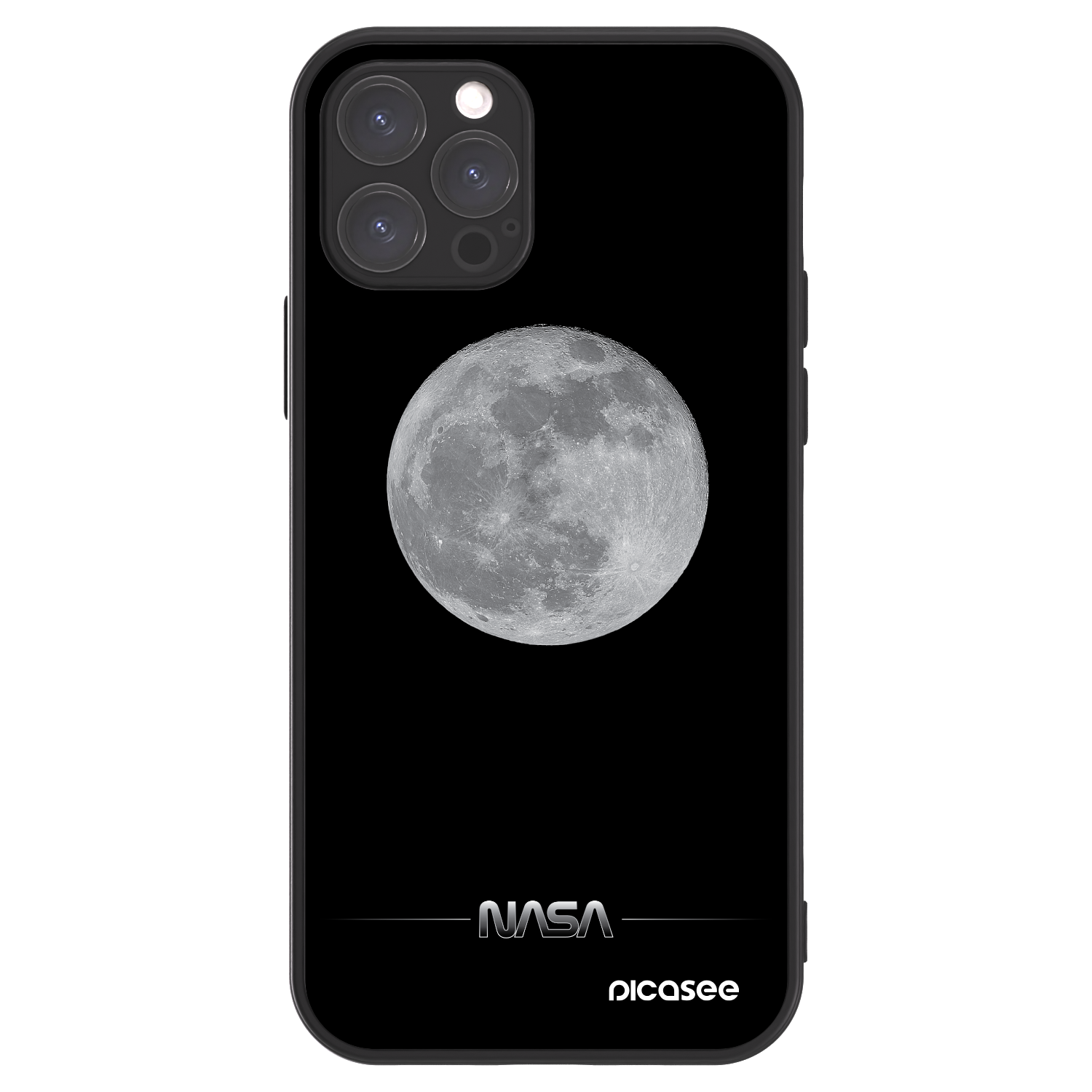 Picasee ULTIMATE CASE MagSafe pentru Apple iPhone 12 Pro - Moon Minimal