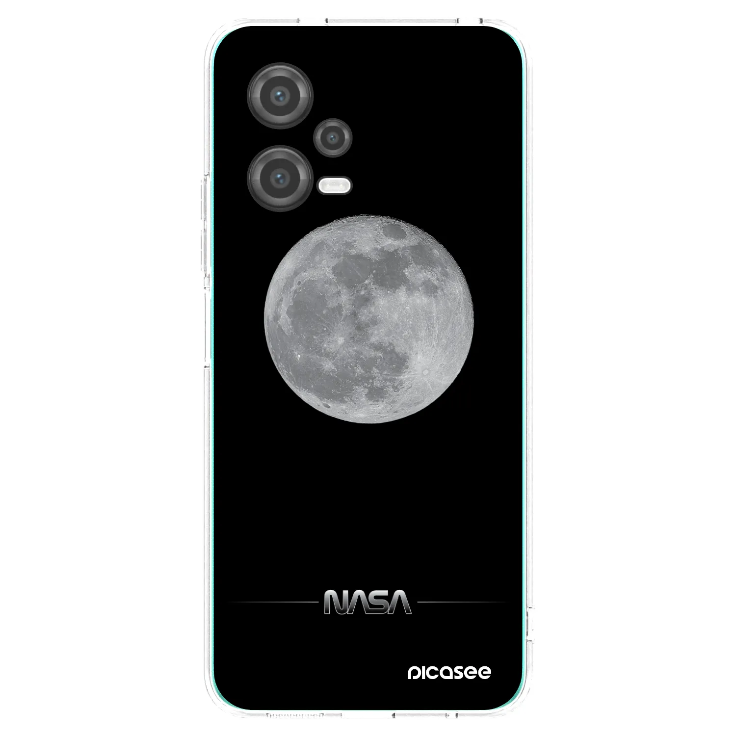 Picasee husă transparentă din silicon pentru Xiaomi Poco X5 - Moon Minimal