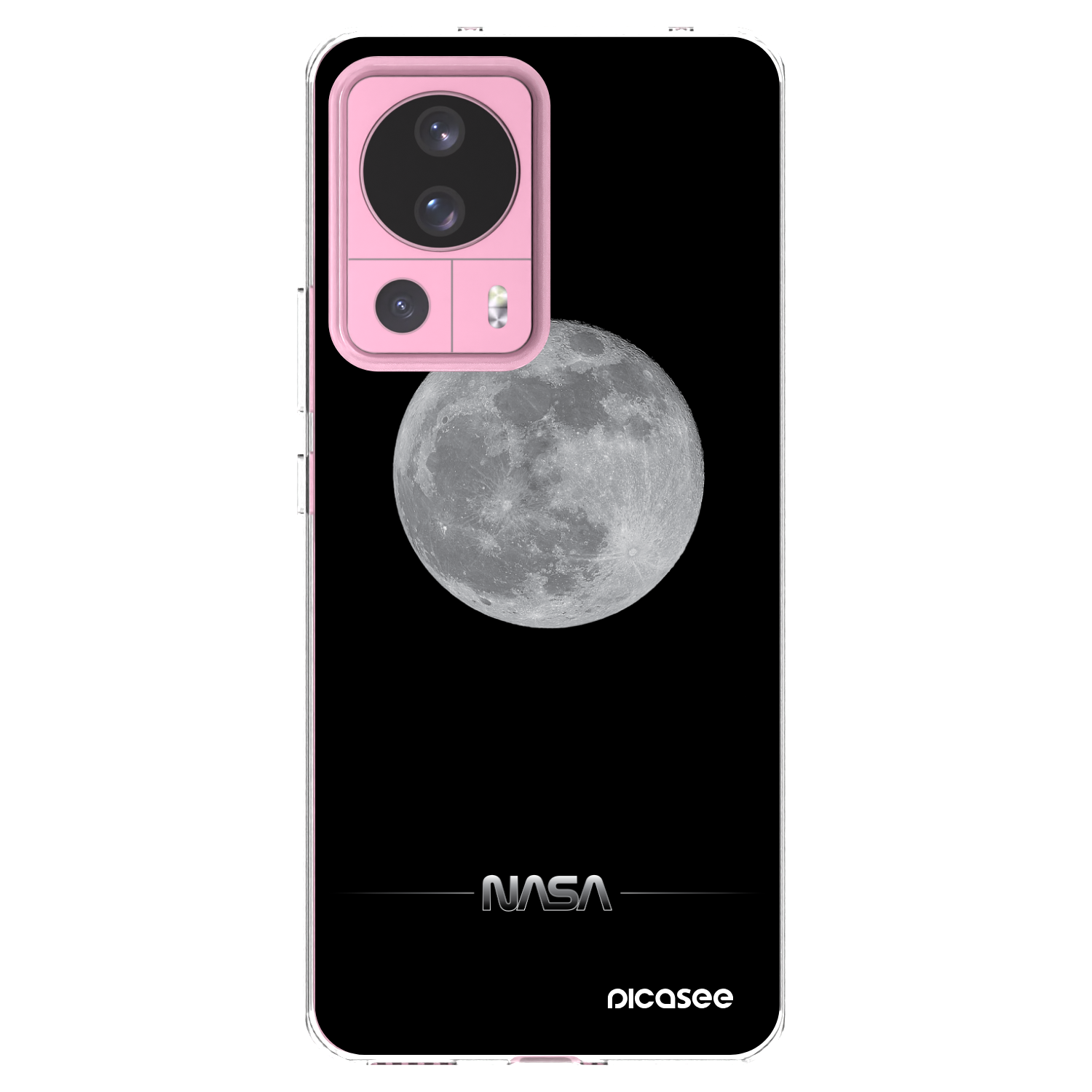 Picasee husă transparentă din silicon pentru Xiaomi 13 Lite - Moon Minimal