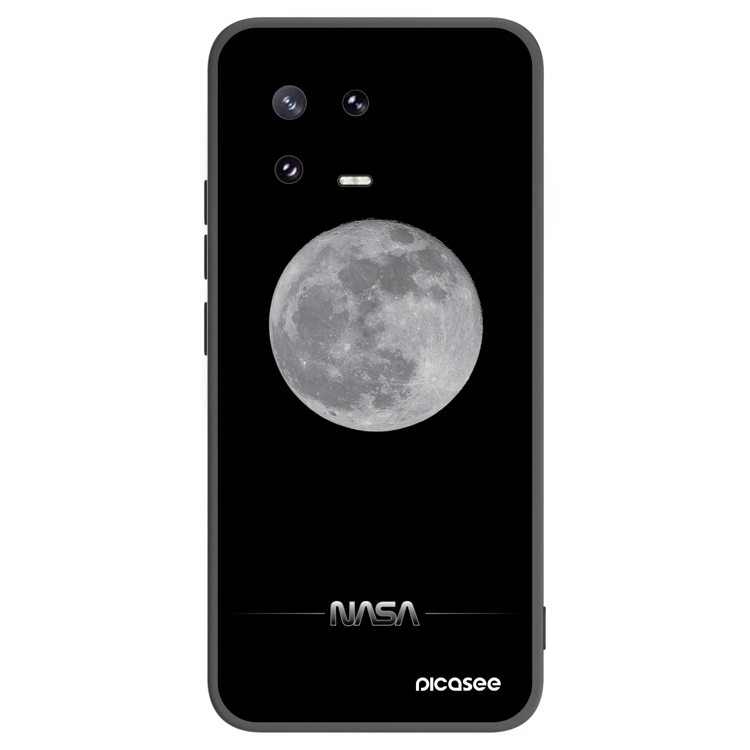 Picasee husă neagră din silicon pentru Xiaomi 13 Pro - Moon Minimal