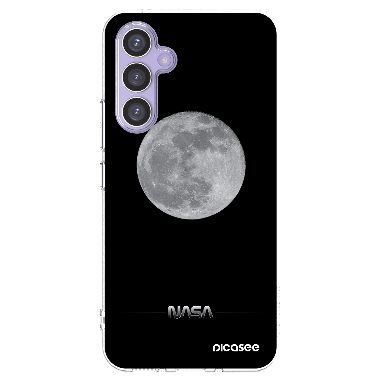 Picasee husă transparentă din silicon pentru Samsung Galaxy A54 5G A546B - Moon Minimal