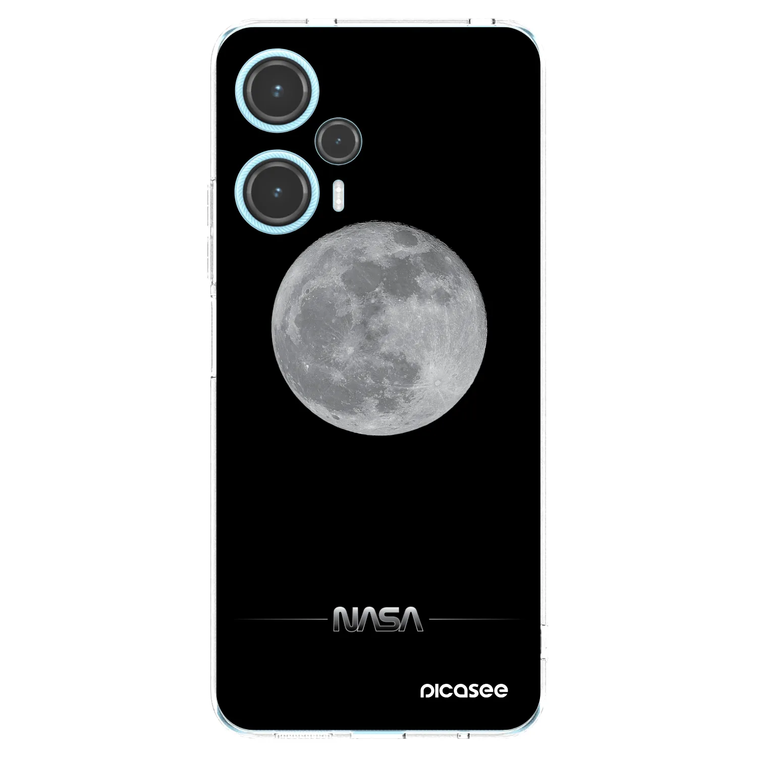Picasee husă transparentă din silicon pentru Xiaomi Poco F5 - Moon Minimal