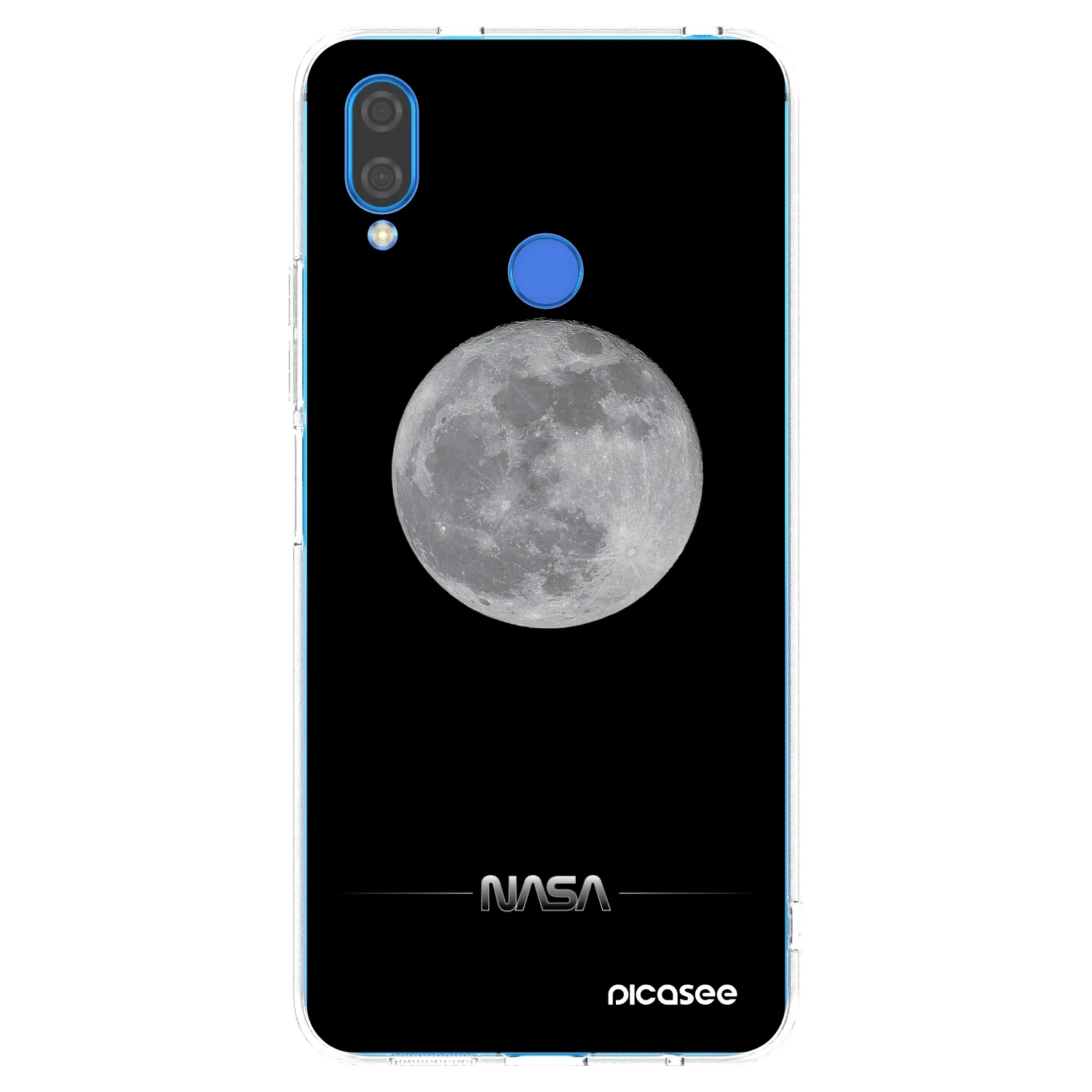 Picasee husă transparentă din silicon pentru Huawei Nova 3i - Moon Minimal