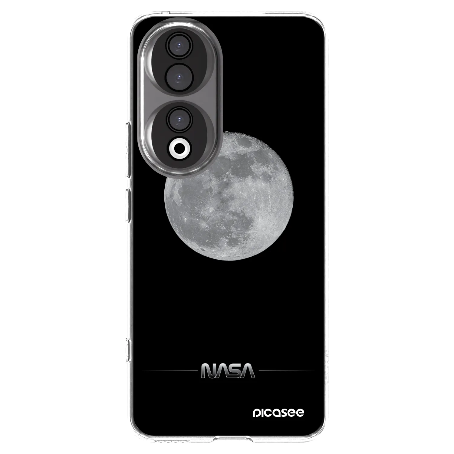 Picasee husă transparentă din silicon pentru Honor 90 5G - Moon Minimal