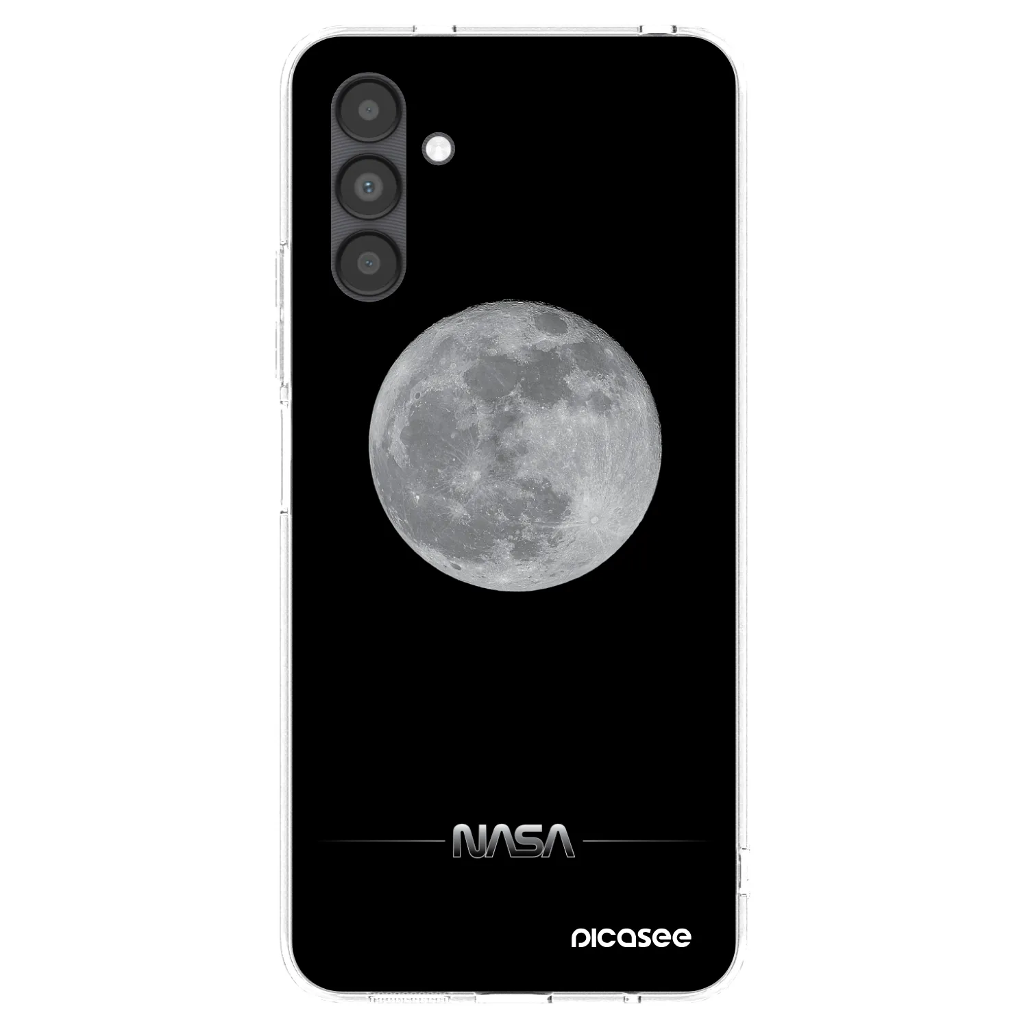 Picasee husă transparentă din silicon pentru Samsung Galaxy A04s A047F - Moon Minimal