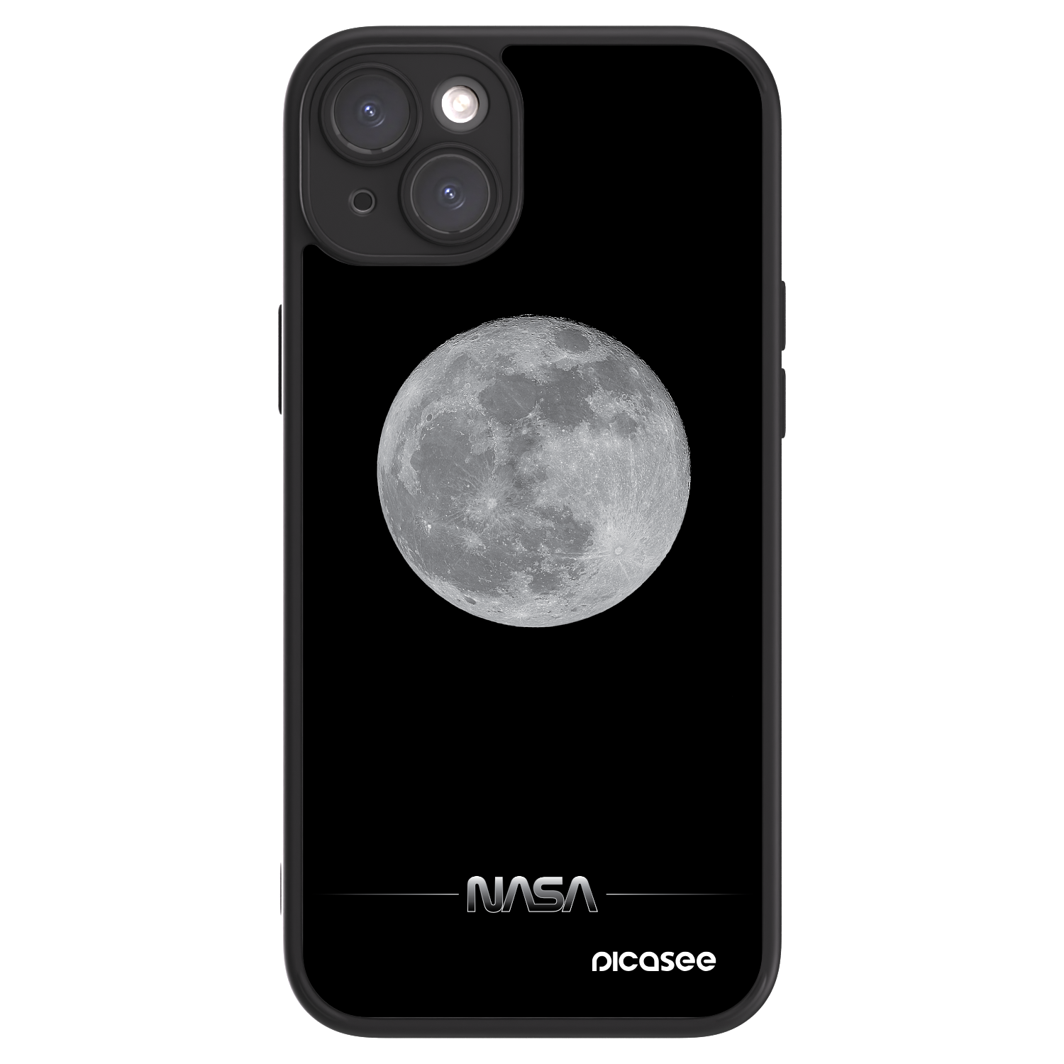 Picasee ULTIMATE CASE MagSafe pentru Apple iPhone 15 Plus - Moon Minimal