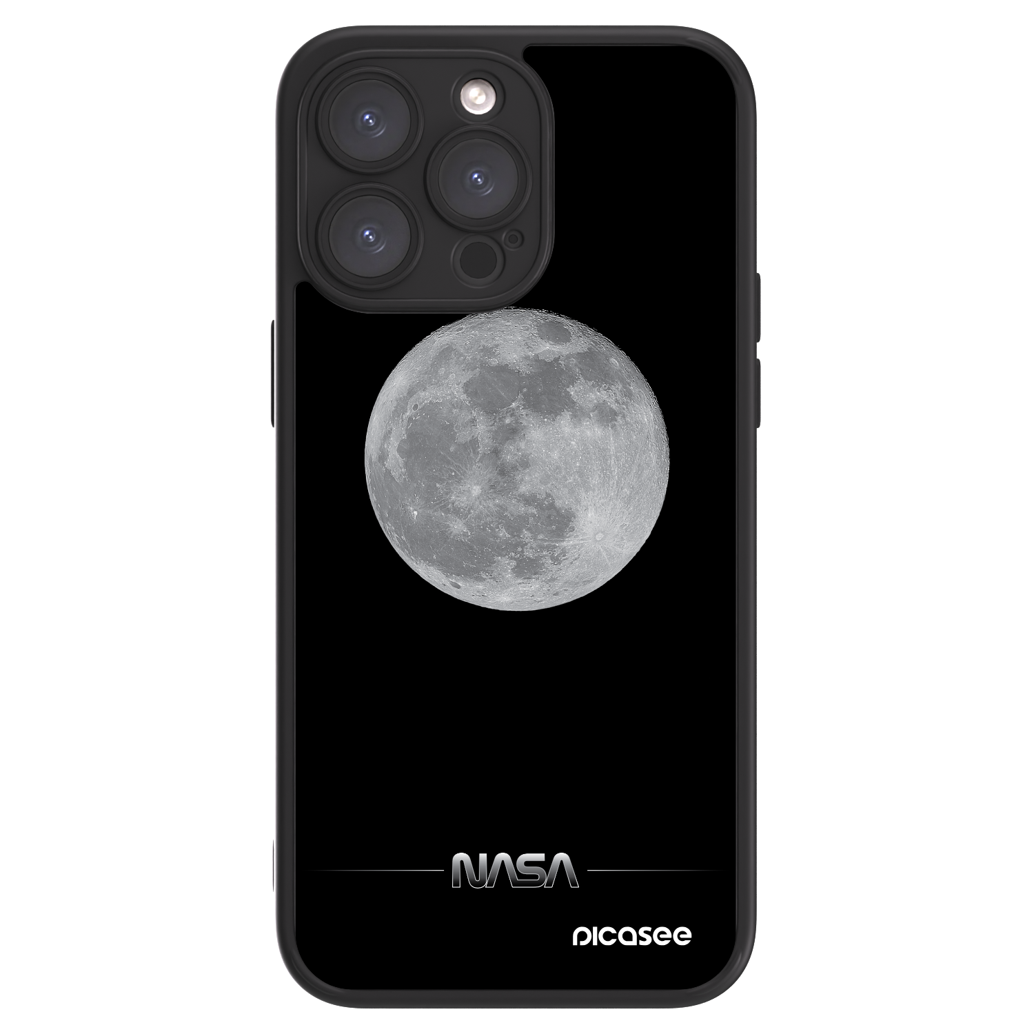 Picasee ULTIMATE CASE MagSafe pentru Apple iPhone 15 Pro Max - Moon Minimal
