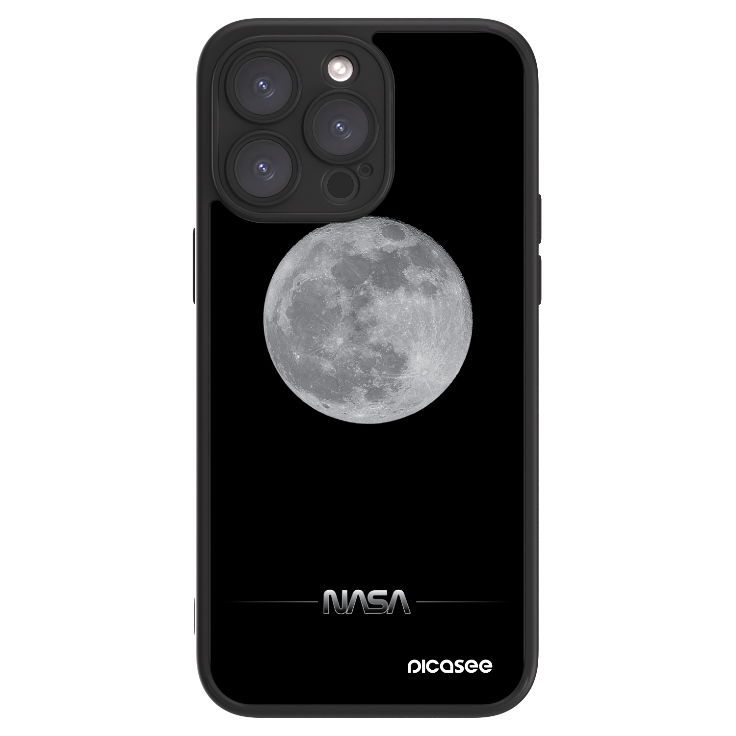 Picasee ULTIMATE CASE pentru Apple iPhone 15 Pro Max - Moon Minimal