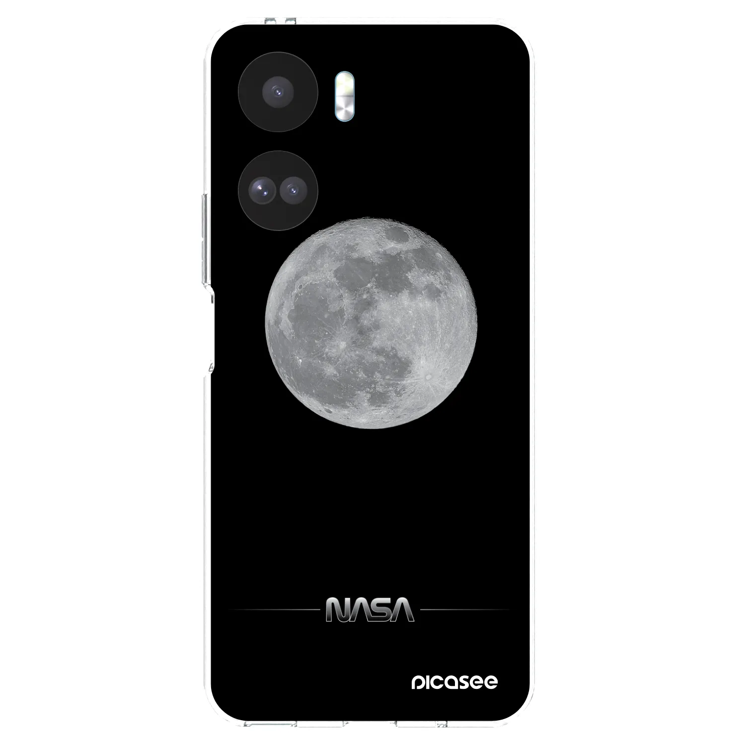 Picasee husă transparentă din silicon pentru Honor 90 Lite 5G - Moon Minimal