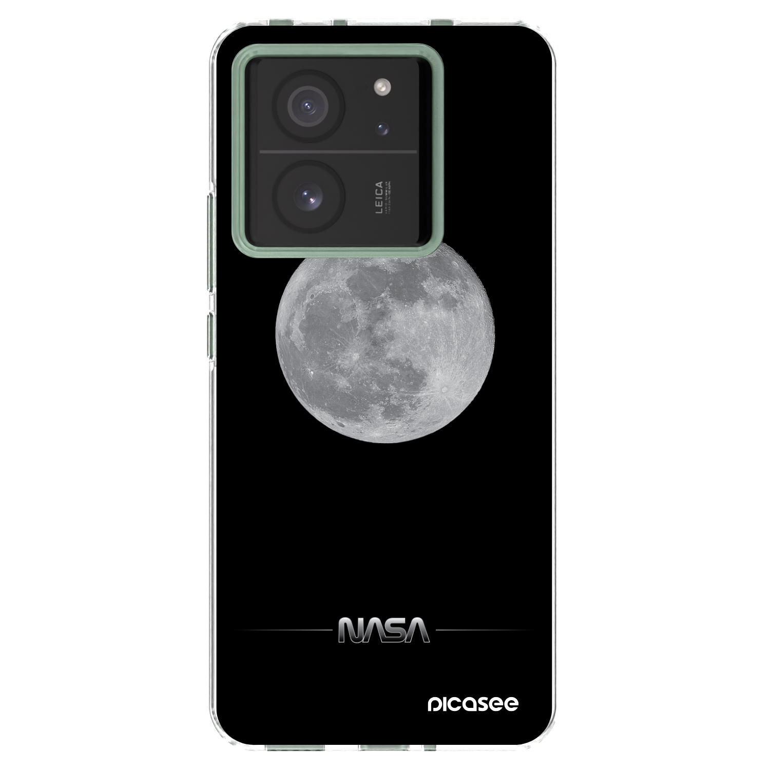 Picasee husă transparentă din silicon pentru Xiaomi 13T Pro - Moon Minimal