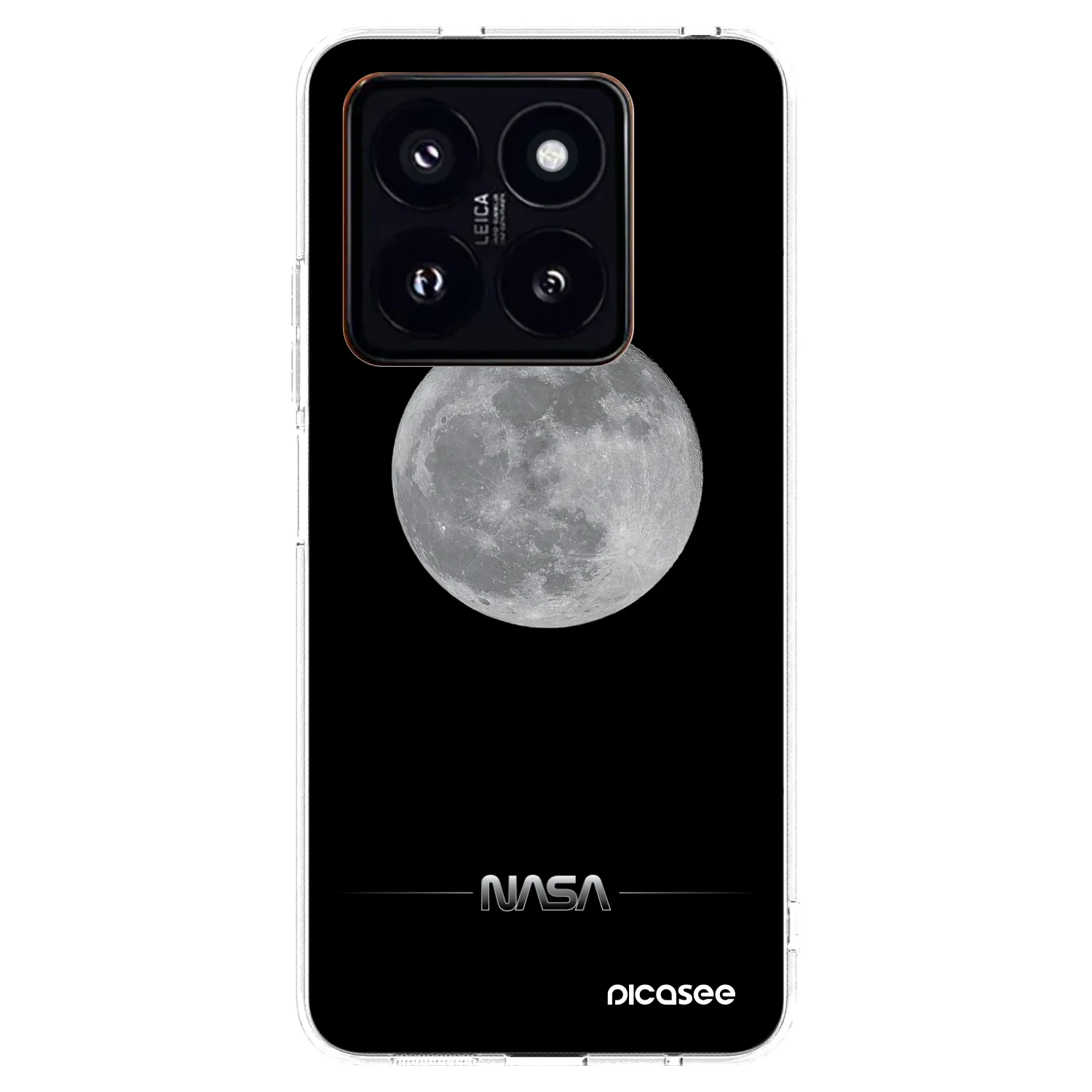 Picasee husă transparentă din silicon pentru Xiaomi 14 Pro - Moon Minimal