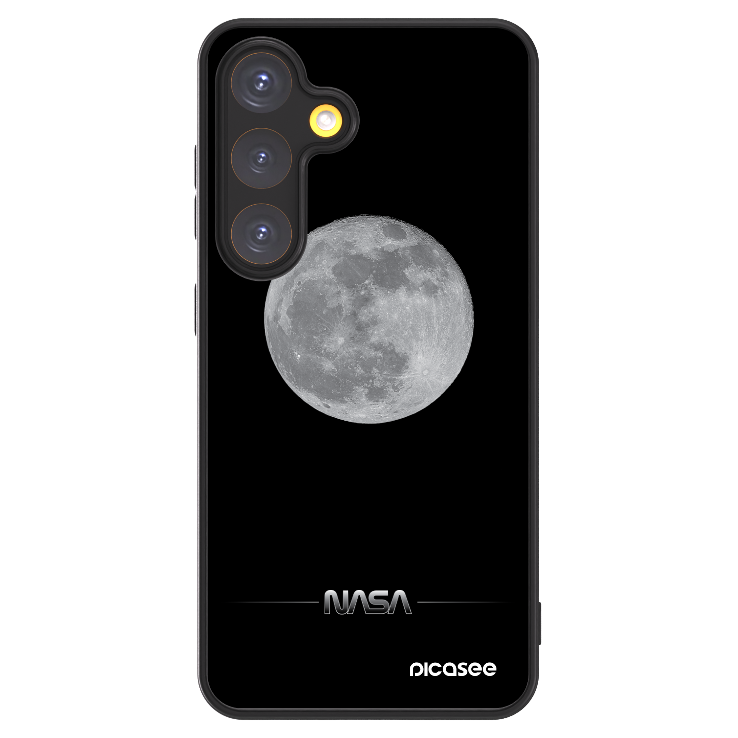 Picasee ULTIMATE CASE pentru Samsung Galaxy S24 S921B 5G - Moon Minimal