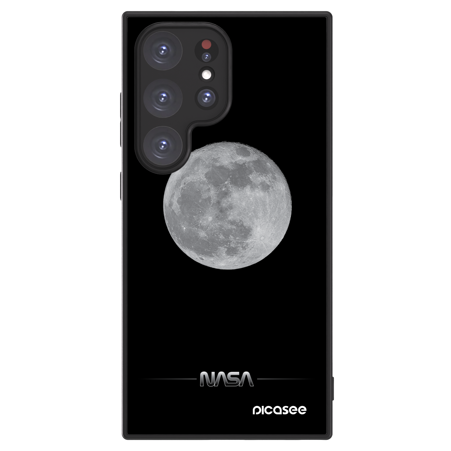 Picasee ULTIMATE CASE PowerShare pentru Samsung Galaxy S24 Ultra S928B 5G - Moon Minimal