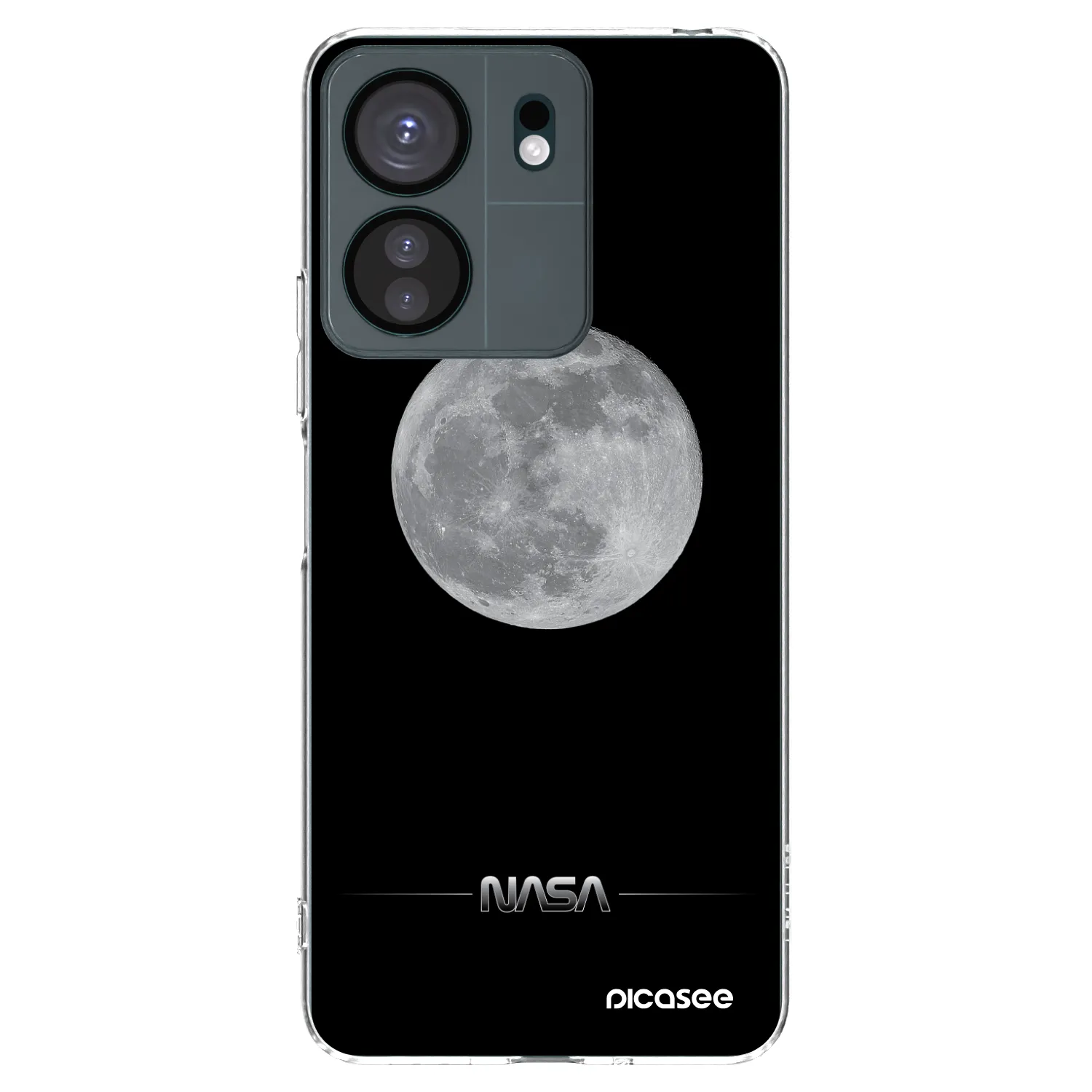 Picasee husă transparentă din silicon pentru Xiaomi Redmi 13C 4G - Moon Minimal