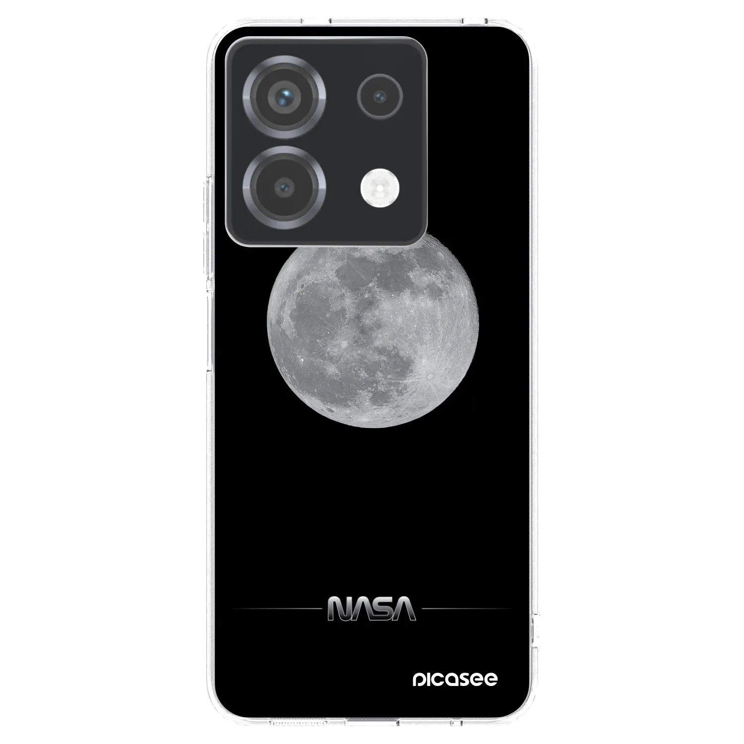 Picasee husă transparentă din silicon pentru Xiaomi Poco X6 - Moon Minimal