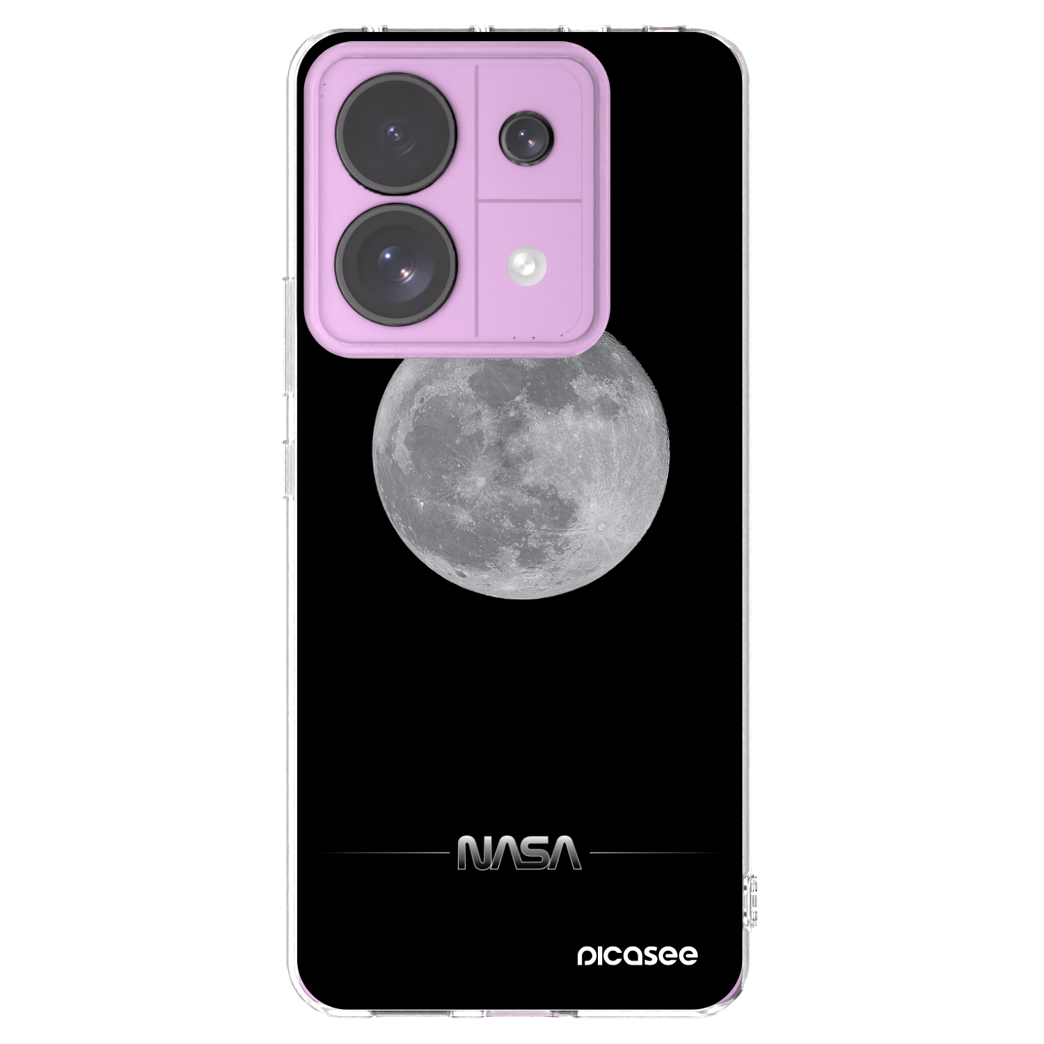 Picasee husă transparentă din silicon pentru Xiaomi Redmi Note 13 Pro 5G - Moon Minimal