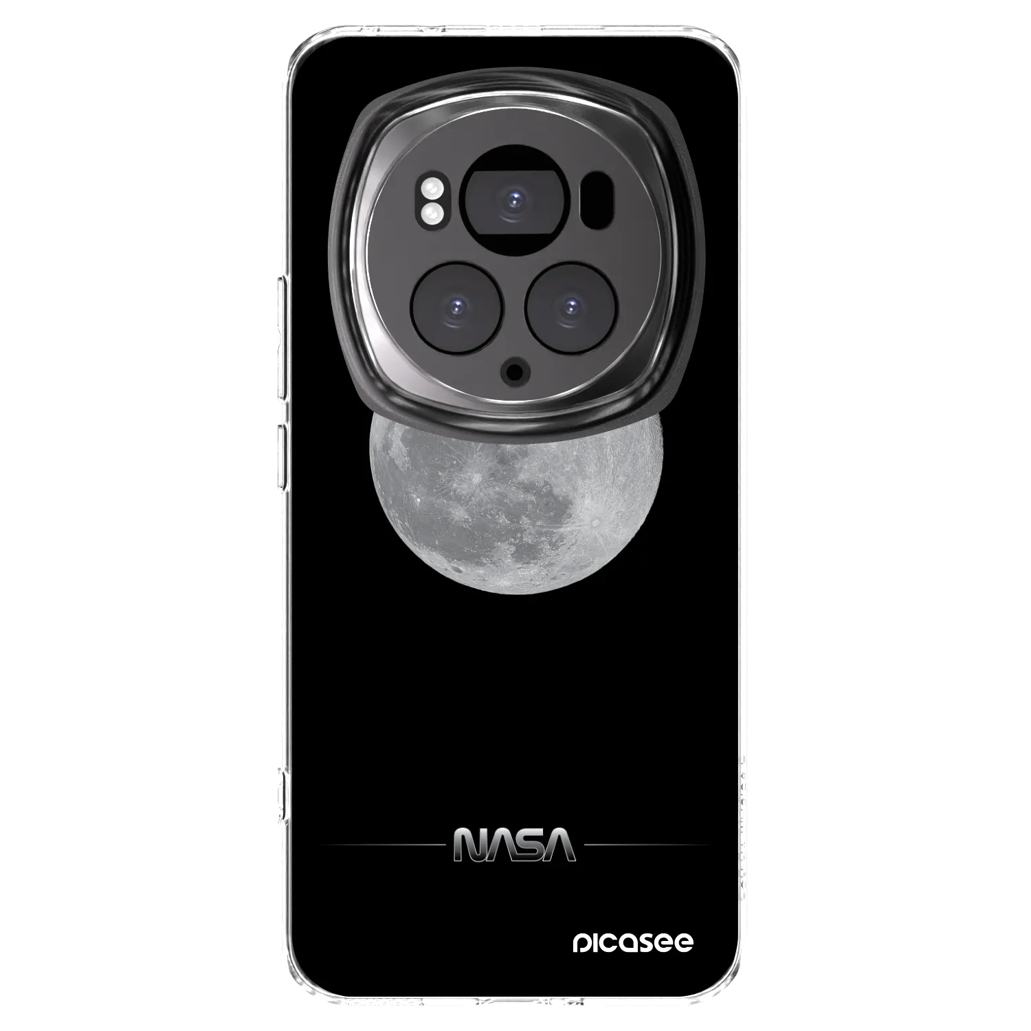 Picasee husă transparentă din silicon pentru Honor Magic6 Pro - Moon Minimal