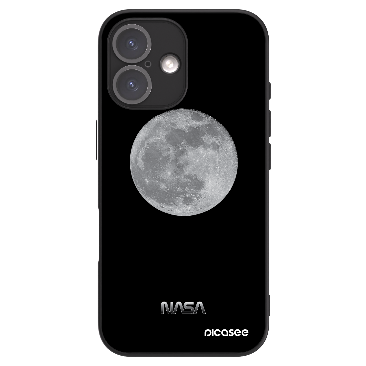 Picasee ULTIMATE CASE MagSafe pentru Apple iPhone 16 - Moon Minimal