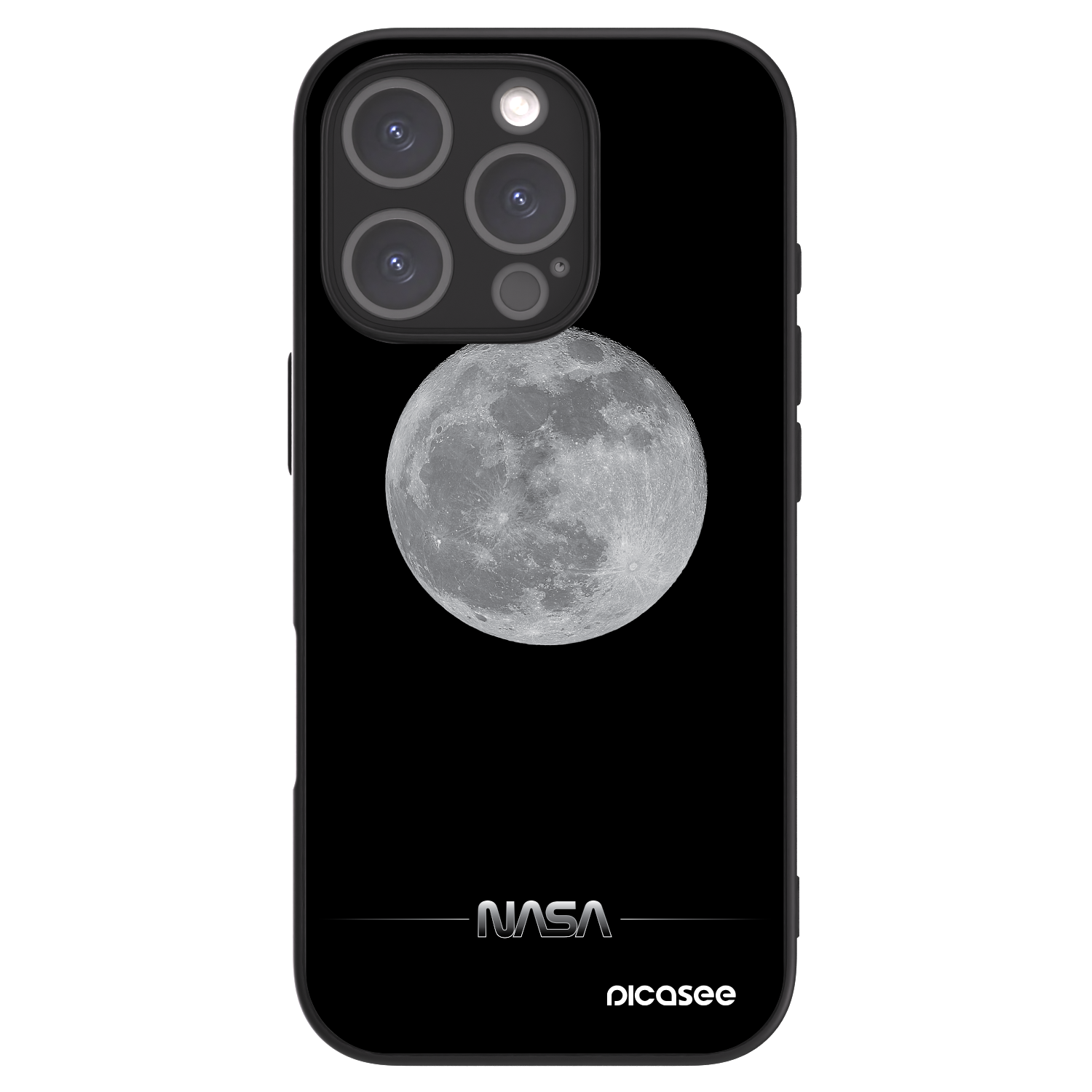 Picasee ULTIMATE CASE MagSafe pentru Apple iPhone 16 Pro - Moon Minimal