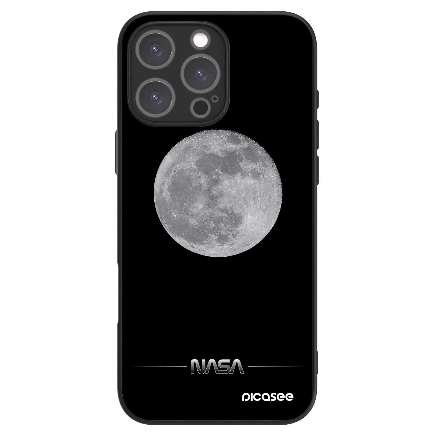 Picasee ULTIMATE CASE MagSafe pentru Apple iPhone 16 Pro Max - Moon Minimal