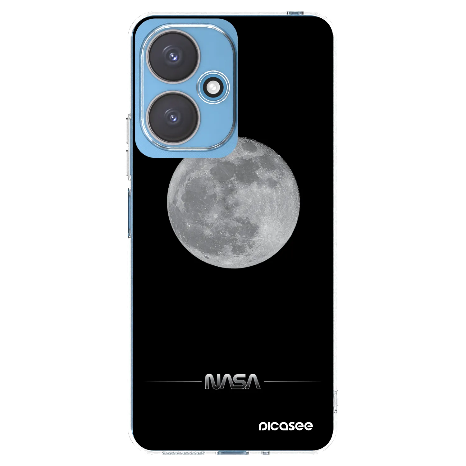 Picasee husă transparentă din silicon pentru Xiaomi Redmi 13C 5G - Moon Minimal