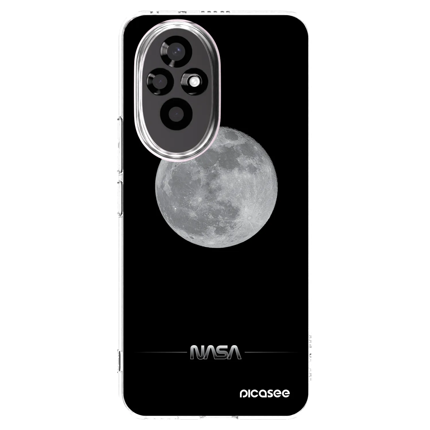 Picasee husă transparentă din silicon pentru Honor 200 Pro 5G - Moon Minimal