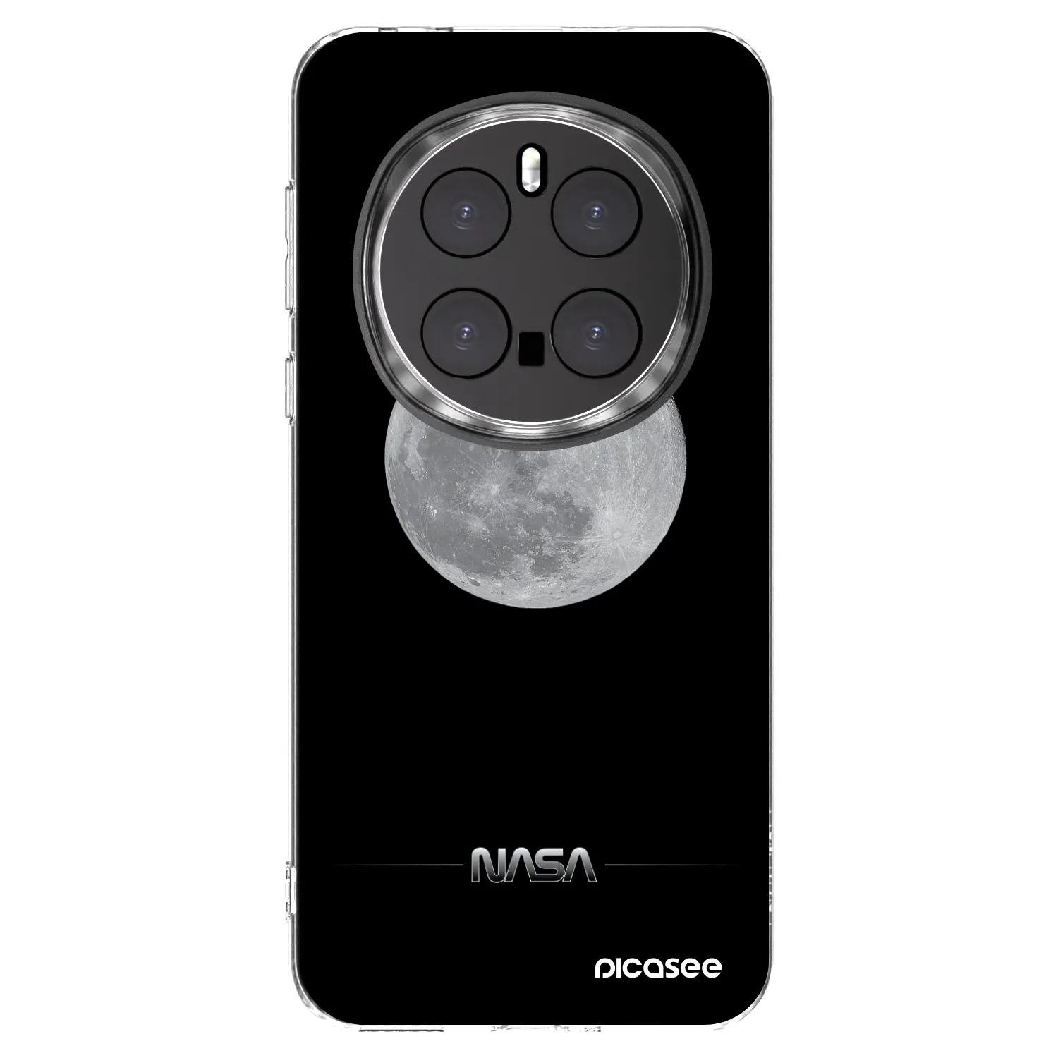 Picasee husă transparentă din silicon pentru Honor Magic7 Pro 5G - Moon Minimal
