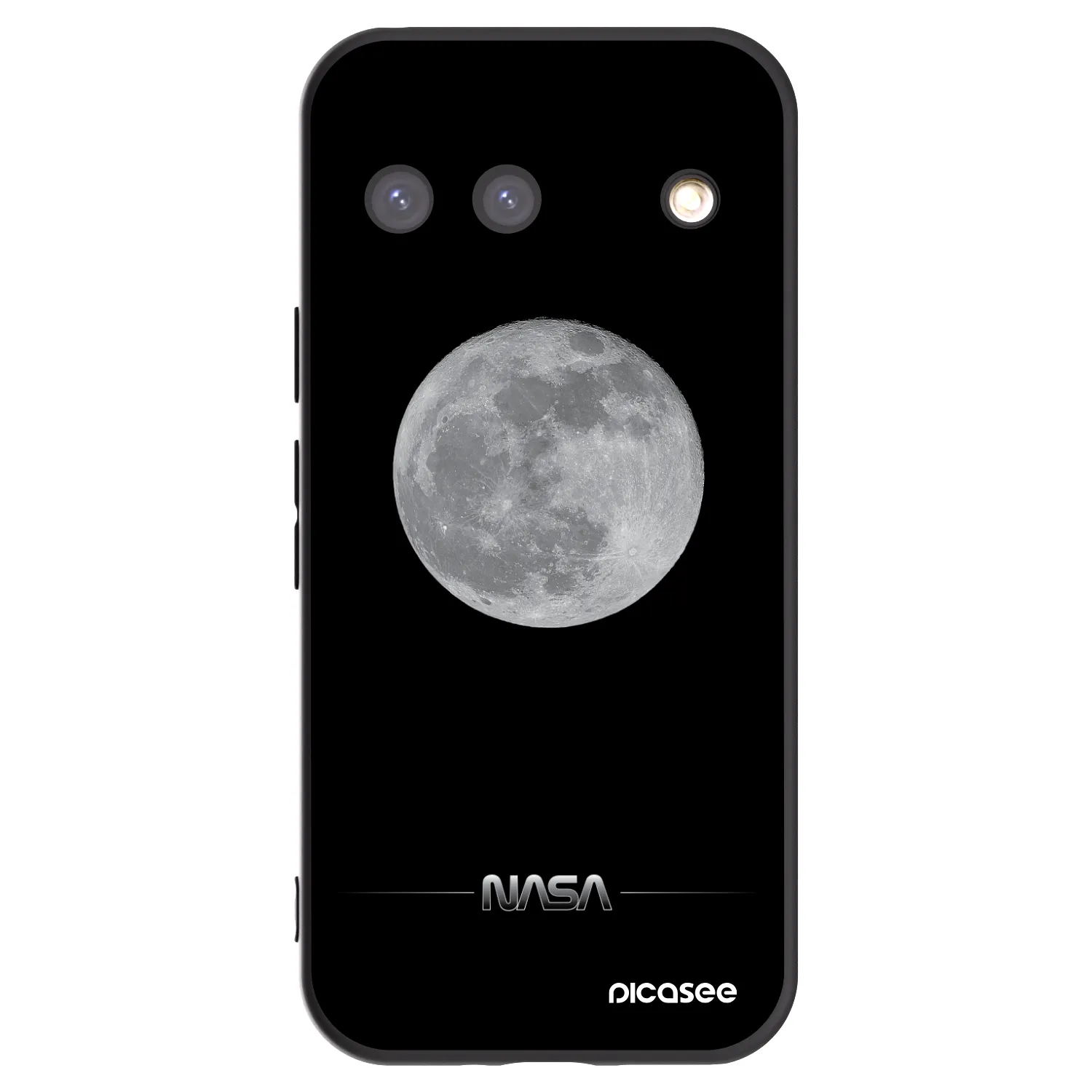 Picasee husă neagră din silicon pentru Google Pixel 9 - Moon Minimal