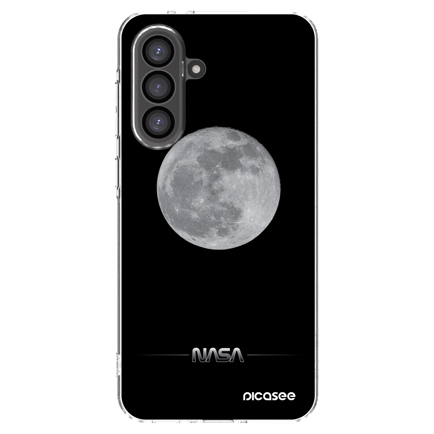 Picasee husă transparentă din silicon pentru Samsung Galaxy A36 5G - Moon Minimal