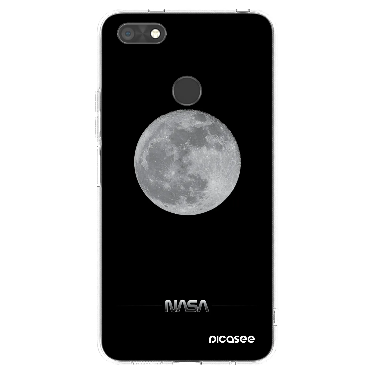 Picasee husă transparentă din silicon pentru Huawei P9 Lite Mini - Moon Minimal