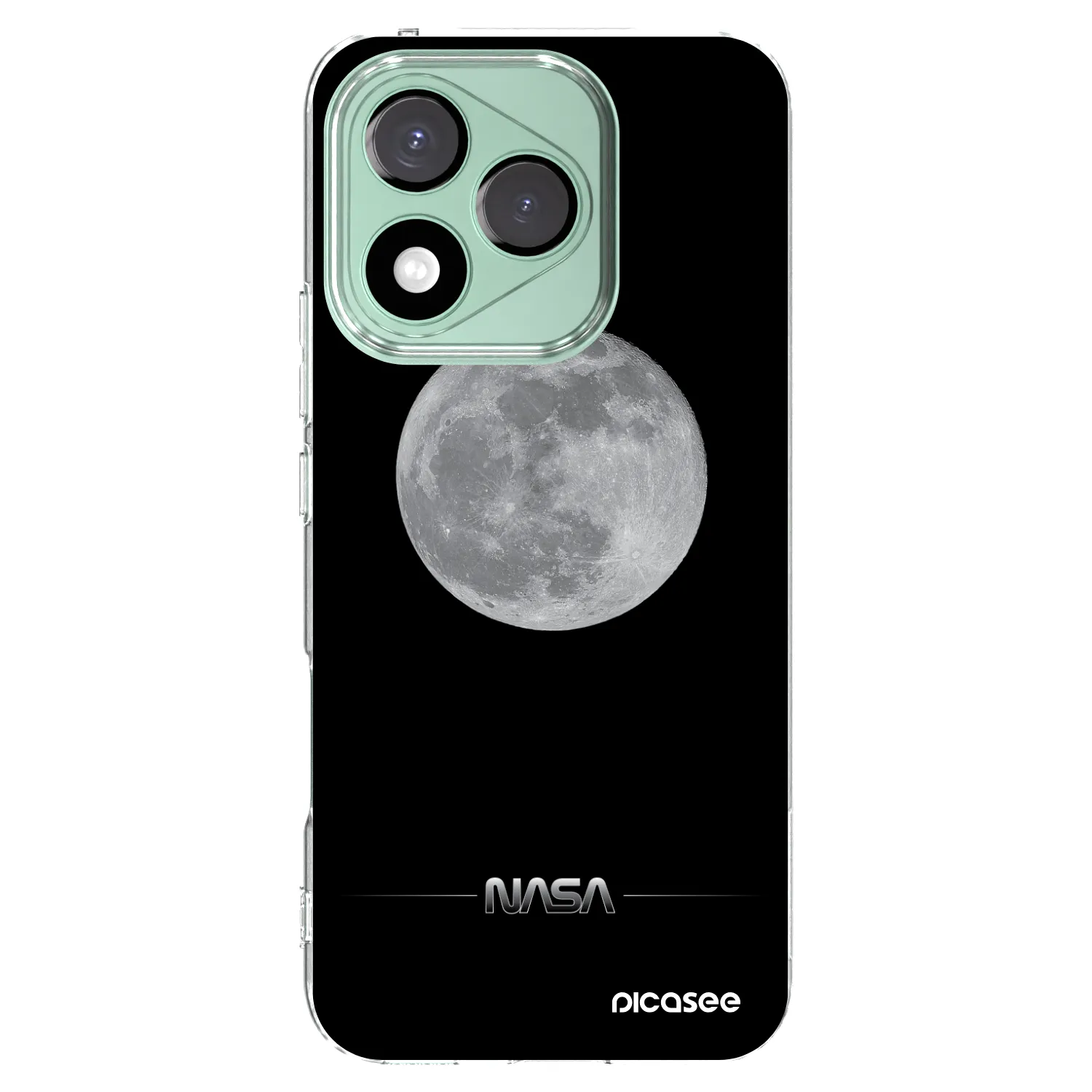 Picasee husă transparentă din silicon pentru Honor 400 Lite 5G - Moon Minimal