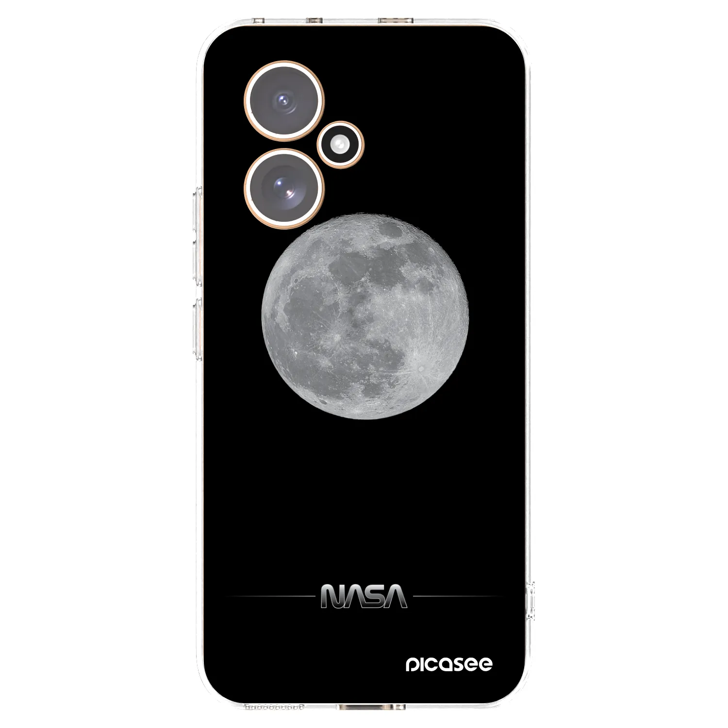 Picasee husă transparentă din silicon pentru Honor 400 5G - Moon Minimal