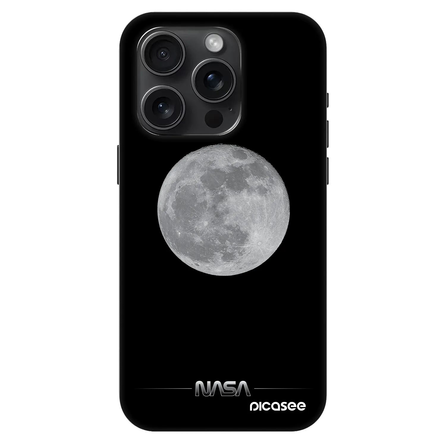 Picasee Fashion Case MagSafe pentru Apple iPhone 15 Pro - Moon Minimal
